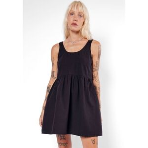NWT Aloha Rag AR Womens First Dress Black Sleeveless Empire Waist Mini Size 6